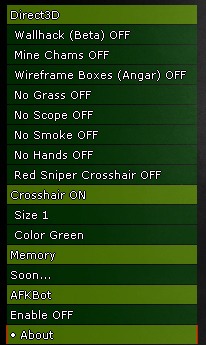 Wallhack с подсветкой для Warface